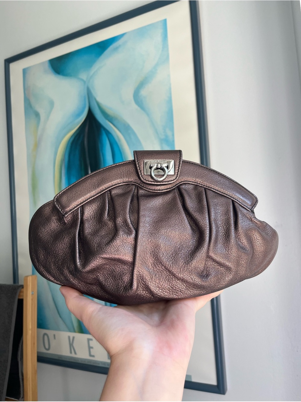 Salvatore Ferragamo Metallic Crossbody bag